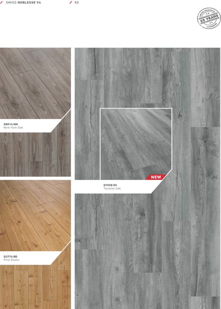 Swiss Floor Noblesse V4 laminált padló